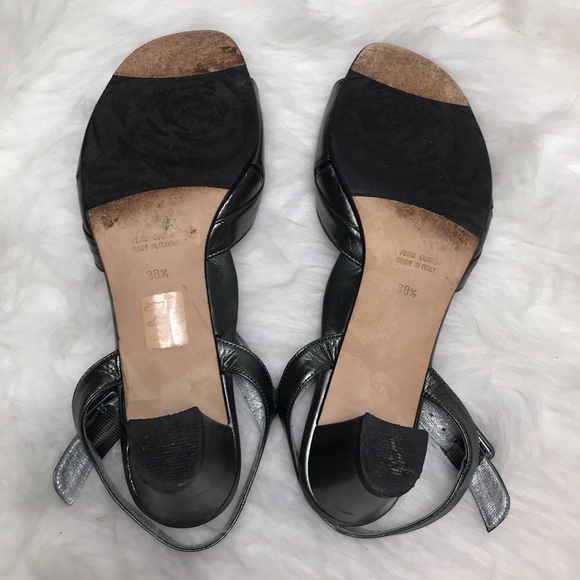 TARYN Rose 🌹 Heel Ankle Strap Sandal Shoes - Picture 5 of 7